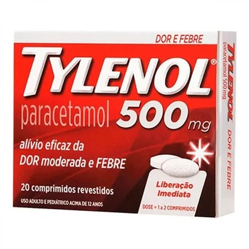 TYLENOL 500MG 20CP REV