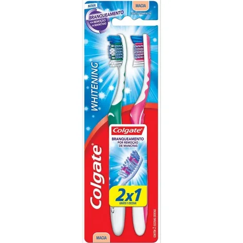 ESCOVA DENTAL COLGATE WHITENING LV2 PG1 MACIA