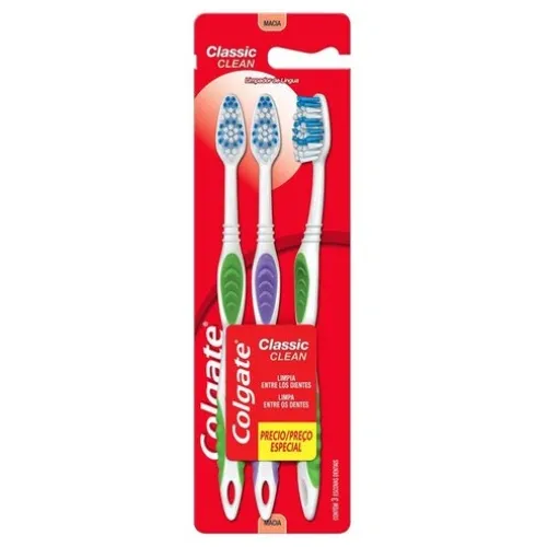 Escova Dental Colgate Clas Clean L3P2