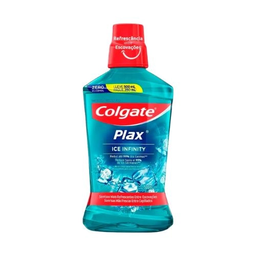 ENXAGUANTE BUCAL PLAX ICE INFINITY L500P350ML