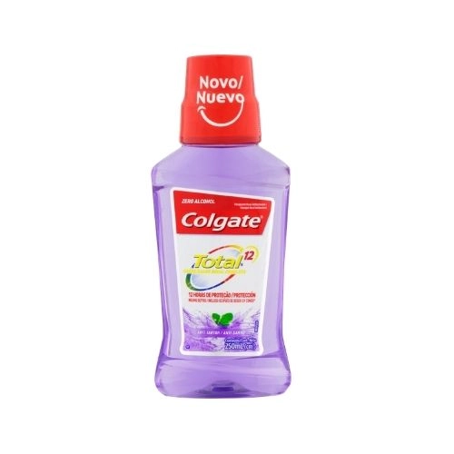 ENXAGUANTE BUCAL COLGATE TOTAL 12 ANTI TARTARO 250ML