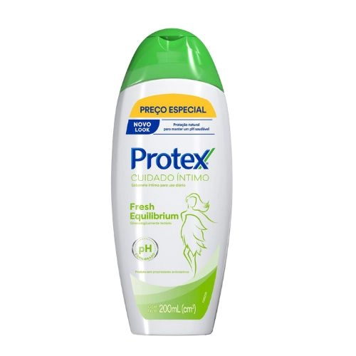 SABONETE LIQ INTIMO PROTEX FRESH EQUILIBRIUM L200P150ML