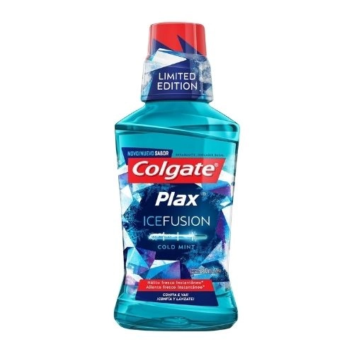 ENXAGUANTE BUCAL PLAX ICE FUSION COLD MINT 250ML