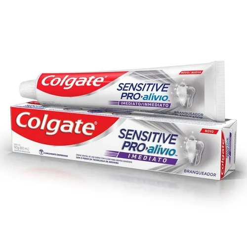 CREME DENTAL COLGATE PRO ALIVIO BRANQUEADOR 90G