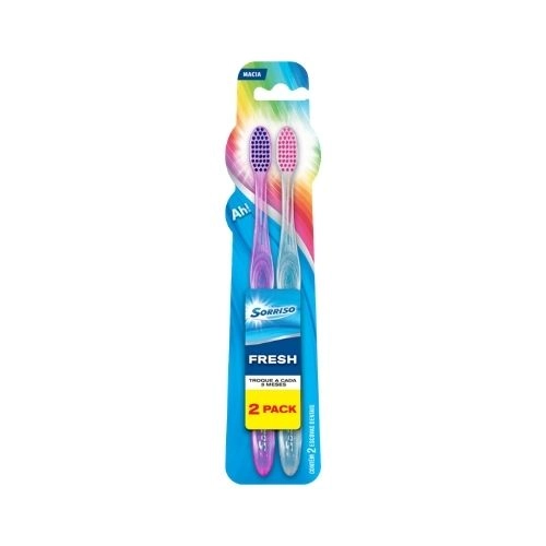 ESCOVA DENTAL SORRISO FRESH MACIA 2UN