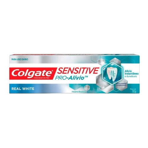 CREME DENTAL COLGATE PRO ALIVIO BRANQUEADOR 110G