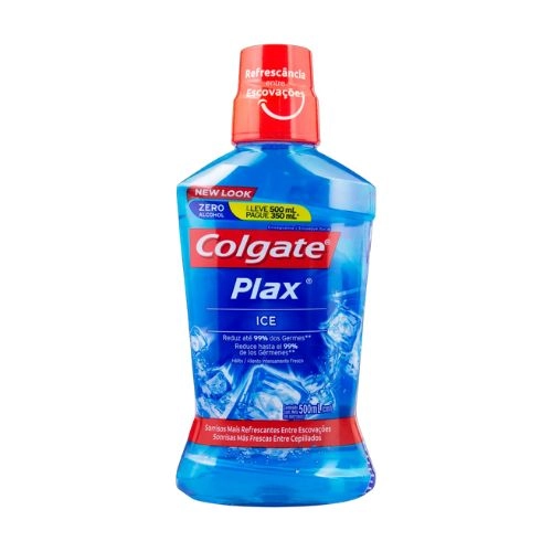 ENXAGUANTE BUCAL PLAX ICE L500P350ML