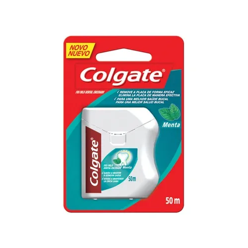 FIO DENTAL COLGATE 50M MENTA
