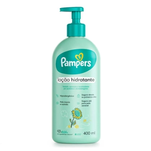 LOCAO HIDRATANTE PARA O CORPO PAMPERS GIRASSOL 400ML