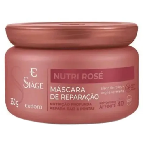 MASCARA CAPILAR SIAGE TRATAMENTO NUTRI ROSE 250G