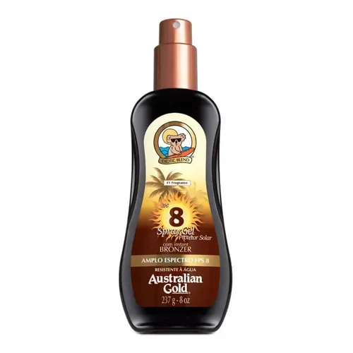 BRONZEADOR AUTRALIAN GOLD FPS8 SPRAY GEL 237ML