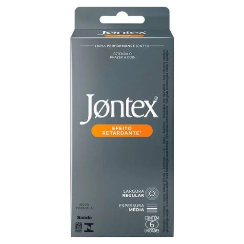 PRESERVATIVO JONTEX EFEITO RETARDANTE 6UN