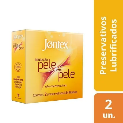 PRESERVATIVO JONTEX PELE C/PELE 2UN
