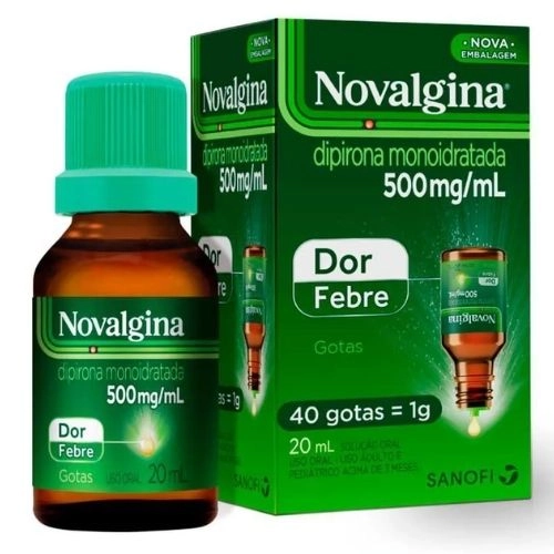 NOVALGINA 500MG/ML GTS 20ML