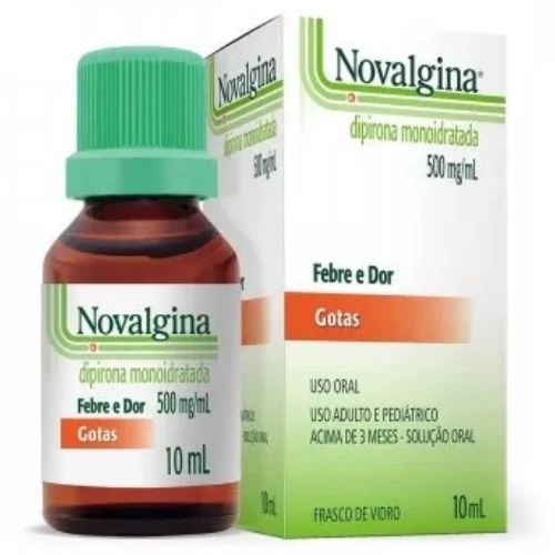 NOVALGINA 500MG/ML GTS 10ML