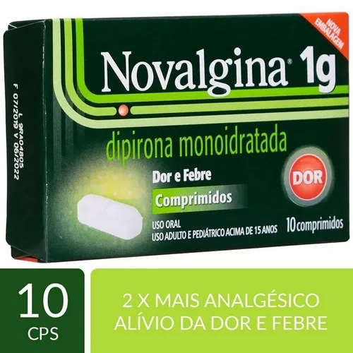 Novalgina 1G 10 Comprimidos