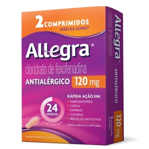 ALLEGRA 120MG 2CP REV