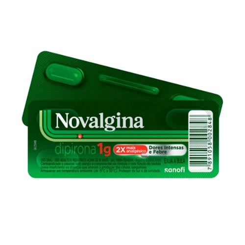 NOVALGINA 1G ENV 4CP
