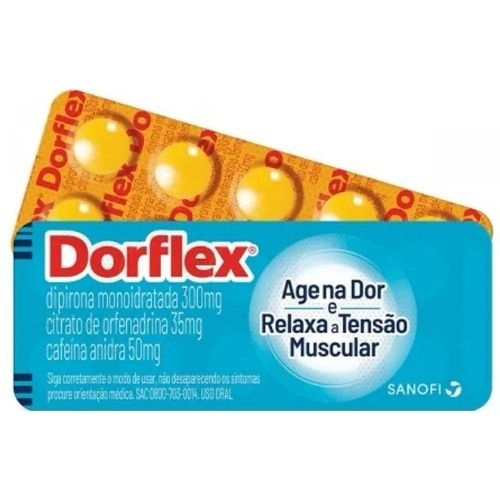 DORFLEX 300MG+35MG+50MG ENV 10CP