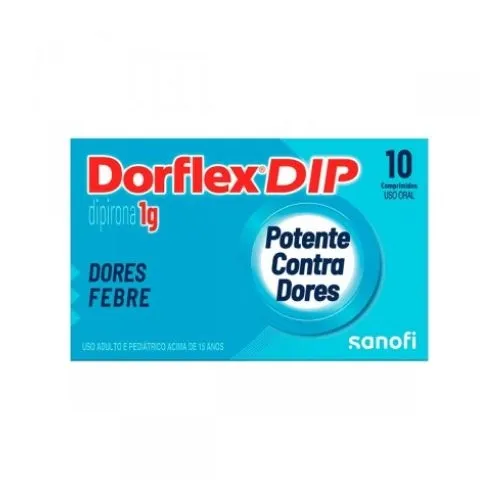 Dorflex Dip Analgesico E Antitermico 10 Comprimidos