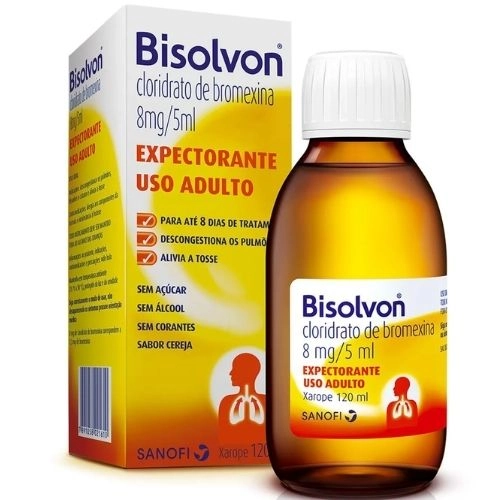 BISOLVON 8MG/5ML XPE EXP AD 120ML
