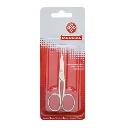 TESOURA MUNDIAL UNHA CURVA BC423 1UN