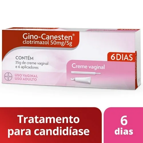 Gino Canesten 1% Vag 35 Gr C/6 Aplic