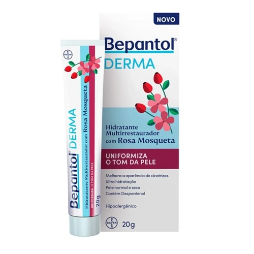 BEPANTOL DERMA HIDRATANTE MULTIRRESTAURADOR ROSA MOSQUETA 20G