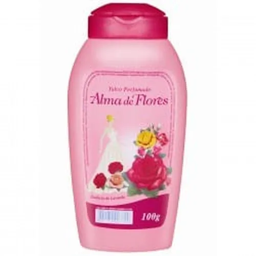 TALCO ALMA DE FLORES ESSENCIA DE JASMIM 100G