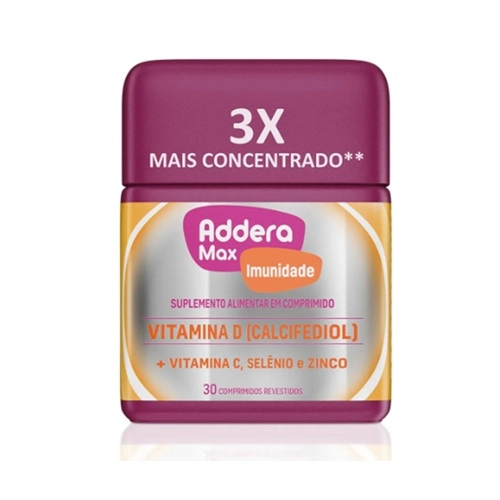 Addera Max + Imunidade 30 Comprimidos