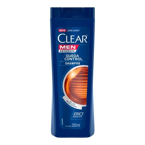 SHAMPOO ANTICASPA CLEAR MEN QUEDA CONT 200ML