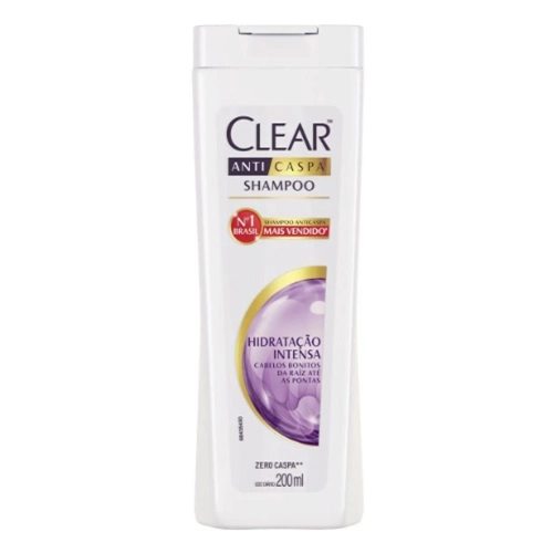 SHAMPOO ANTICASPA CLEAR WOM HIDR INT 200ML