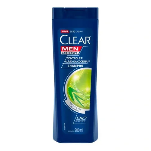 SHAMPOO ANTICASPA CLEAR MEN CONT COC 200ML