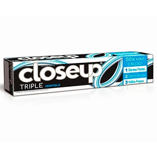 Creme Dental Close-Up Triple Hortela 70G