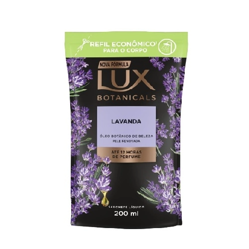 SABONETE LIQ LUX BOTANICALS LAVANDA REFIL 200ML