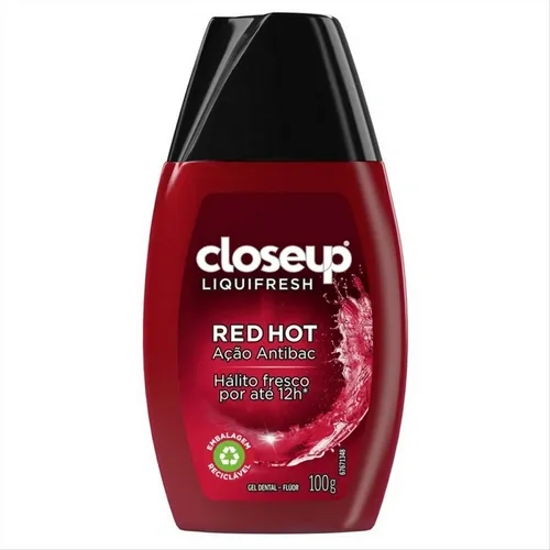 CREME DENTAL CLOSEUP LIQUIFRESH RED HOT 100G
