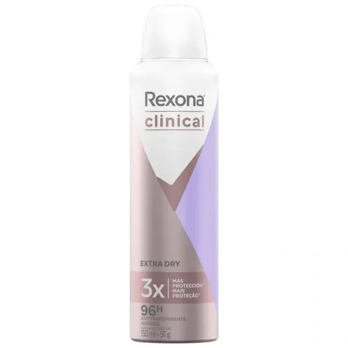 DESODORANTE REXONA FEM AER CLINICAL EX DRY 150ML