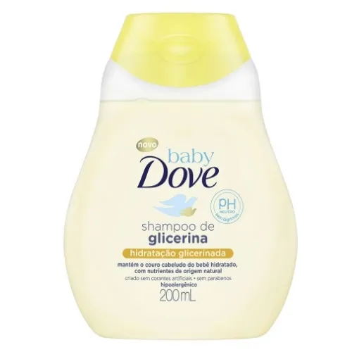 SHAMPOO DOVE BABY GLICERINA 200ML