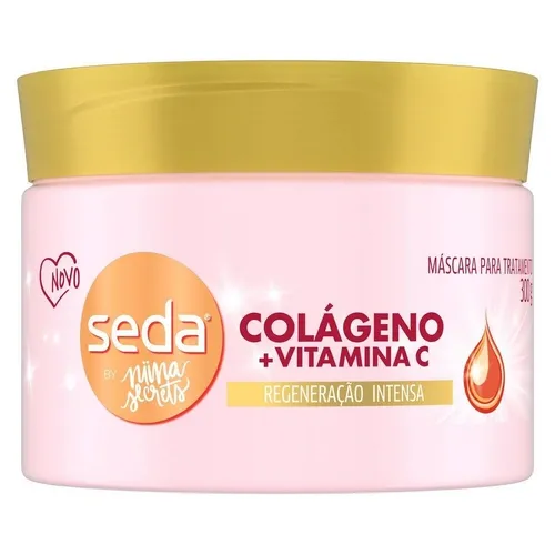 CREME CAPILAR SEDA REGENERACAO INTENSA COLAGENO&VITAMINA C 300G