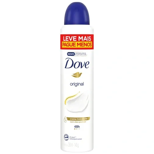 DESODORANTE DOVE AER ORIGINAL L250MLP150ML