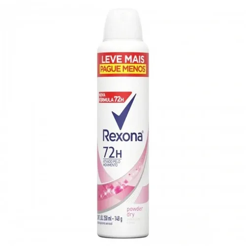 DESODORANTE REXONA AER POWDER DRY FEM 250ML