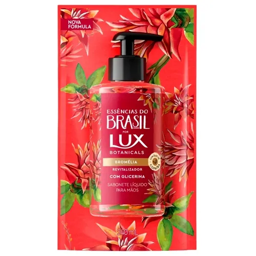 SABONETE LIQ LUX BOTANICALS BROMELIA MAOS 240ML