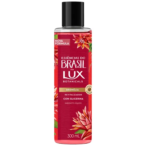SABONETE LIQ LUX BOTANICALS BROMELIA 300ML