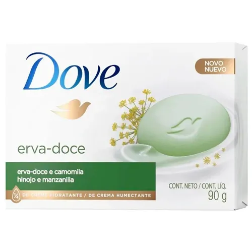SABONETE DOVE ERVA DOCE/CAMOMILA 90G