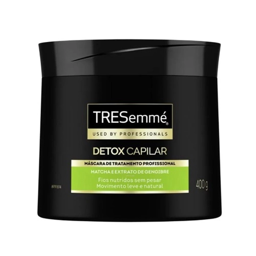 MASCARA CAPILAR TRESEMME DETOX CAPILAR 400G