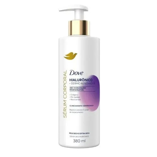 SERUM CORPORAL DOVE HIALURONICO + DERMO RENOVADOR 380ML