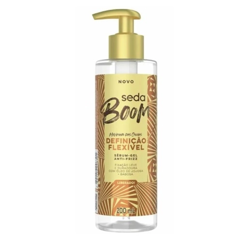 SERUM CAPILAR SEDA BOOM DEFINICAO FLEXIVEL GEL 200ML
