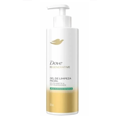 GEL DOVE LIMPEZA FACIAL REGENERATIVE PELE OLEOSA/ACNEICA 300ML