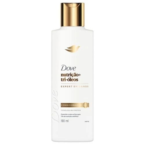 CONDICIONADOR DOVE NUTRICAO+TRI OLEOS 190ML