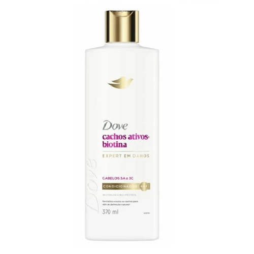 CONDICIONADOR DOVE CACHOS ATIVOS+BIOTINA 370ML